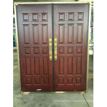 Stylish Simple Design Steel Security Copper Door